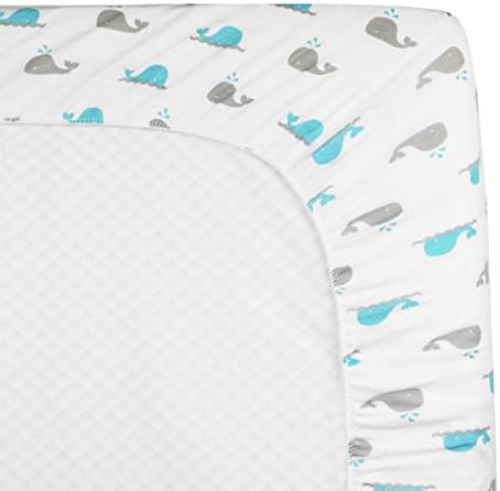 TL Care 100 Natural Cotton Mini Crib Sheet 38x24