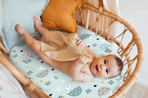 JHION Dinosaur Crib Sheets Fitted 2 Pack