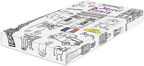 XISUNYA Decorative Crib Sheet Set Microfiber