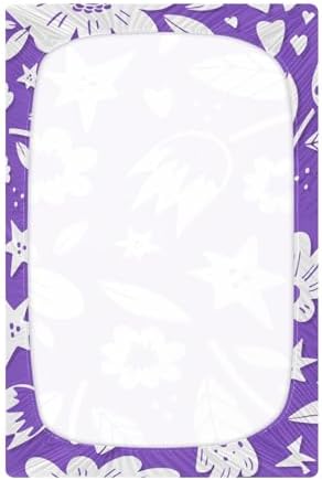 FASHONFASCIN Crib Sheets for Boys Girls Soft Fitted Bassinet Sheets