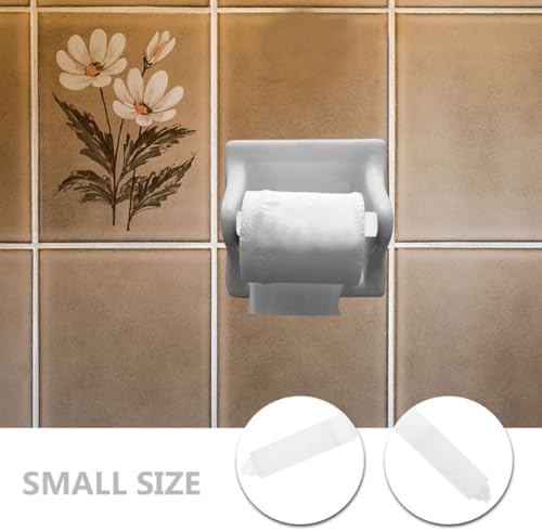 Minaolulus 2pcs Toilet Paper Rod Spring Loaded Replacement for Tissue Box Holder