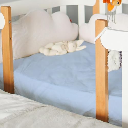 UPKOCH Bassinet Sheet Microfiber Cradle Mattress Protector