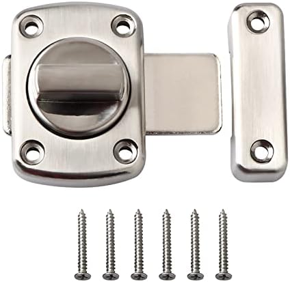 SHAUNI Thickened Door Bolt for Bathroom Latch
