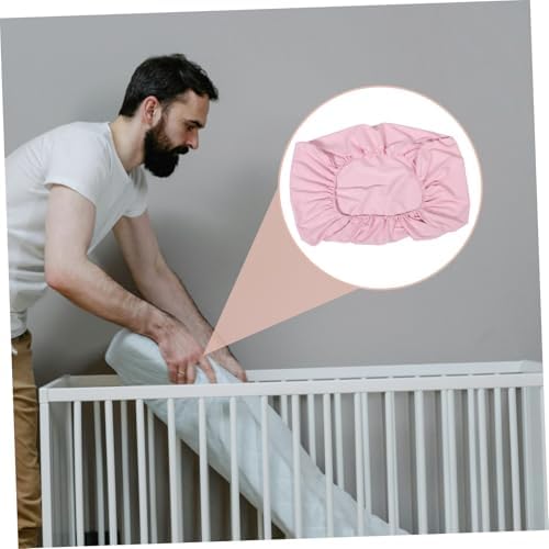 Crib Sheet for Girls Soft Microfiber Mattress Cover for Standard Cribs