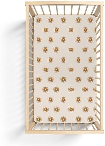 Tribal Sun Totem Crib Sheets 52x28Inch