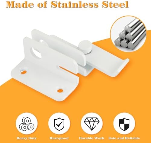 Alise Premium Stainless Steel Flip Latch Pack of 2