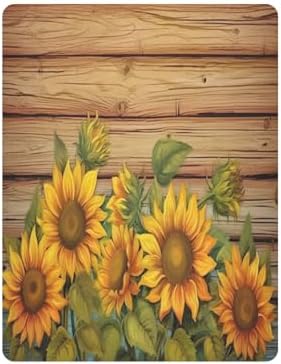 Jihqo Wooden Sunflower Crib Sheets Pack N Play 39 x 27