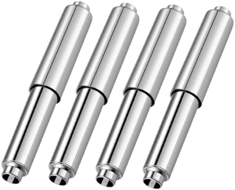 Gadpiparty 4PCS Spring Loaded Toilet Paper Holder Rod 1
