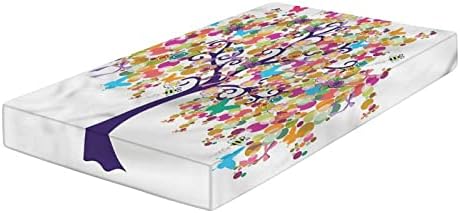 XISUNYA Tree of Life Crib Sheet Set 28x52