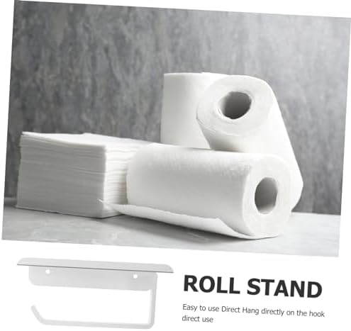 NUOBESTY Wall Mounted Toilet Paper Holder with Shelf 1