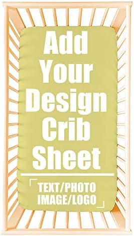 Custom Premium Crib Sheets - Ultra-Soft Microfiber Safe Fit for Standard Bassinets