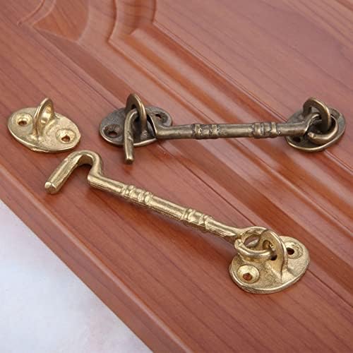SHAUNI Slide Latch with Antique Bronze Wind Brace 1