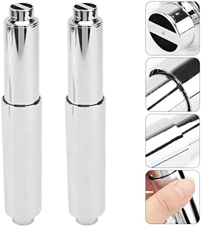 Cabilock Toilet Paper Roll Holder Spring Coil Rod 2pcs