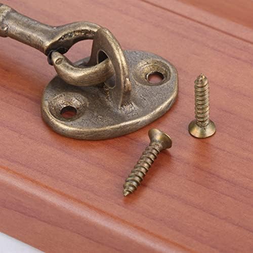 SHAUNI Slide Latch with Antique Bronze Wind Brace 1