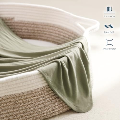 GRSSDER Ultra Soft Swaddle Blanket Set