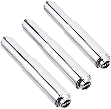 HOMSFOU 3pcs Toilet Paper Holder Rod for Bathroom