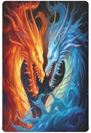 3D Printing Dragon Crib Sheets for Boys Girls 52x28 inch