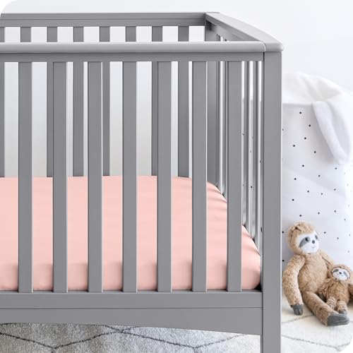 Bare Home 3-Pack Fitted Crib Sheets - Ultra-Soft Microfiber