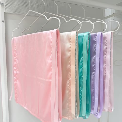 AKISS Satin Crib Sheet Pillow Cover Reversible