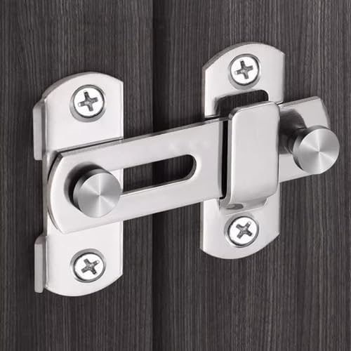 5 Pack Stainless Steel Barn Door Latches with Screws