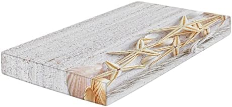 XISUNYA Seashells Starfish Crib Sheet Set Ivory 28x52
