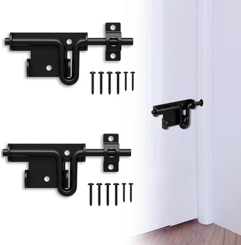 64 Inch Heavy Duty Slide Bolt Latch 2 Pack