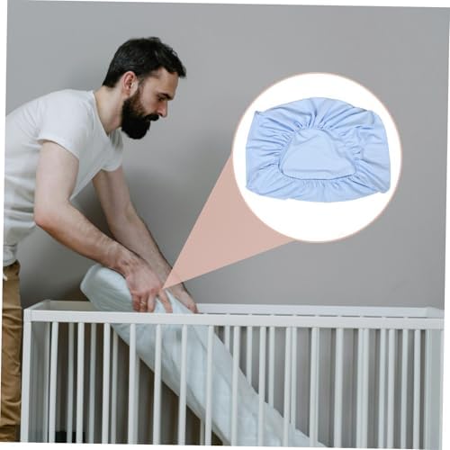 Bassinet Mattress Fitted Sheet with Adorable Cartoon Design