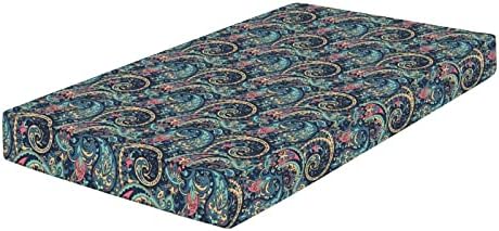 XISUNYA Paisley Crib Sheet Set 28x52 Microfiber