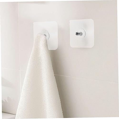 GLEAVI 20PCS Wall Hooks Adhesive Robe Towel Hooks
