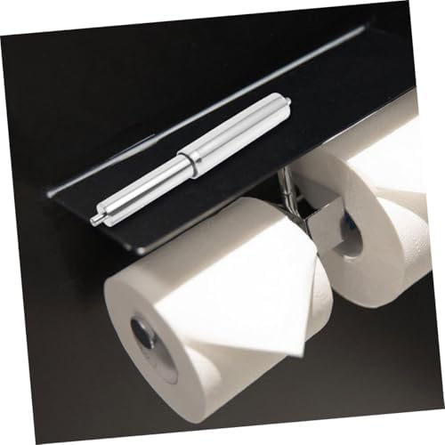 BUTIFULSIC Toilet Paper Roller Rods 4pcs Chrome Replacement