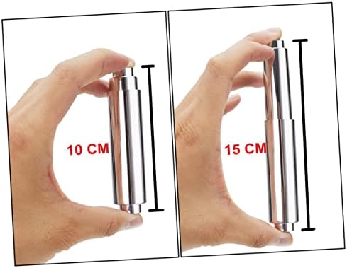 HOMSFOU 3pcs Toilet Paper Holder Rod for Bathroom
