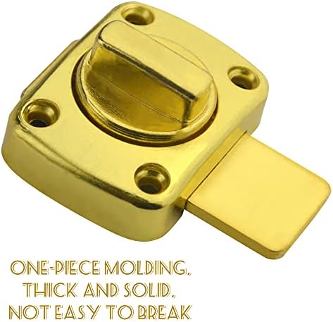 2Pack Rotate Bolt Door Catch Security Lock