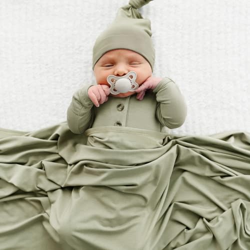 GRSSDER Ultra Soft Swaddle Blanket Set
