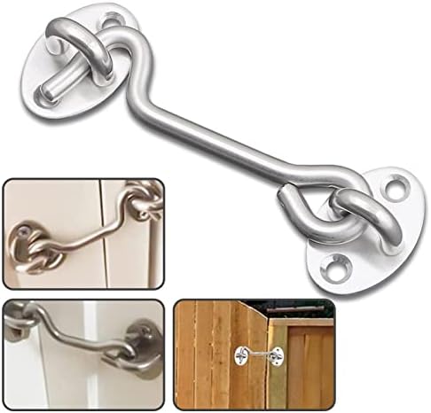 SHAUNI 3 Inch Stainless Steel Gate Latch Lock