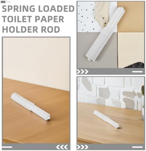 Operitacx 2pcs Retractable TP Rod Replacement