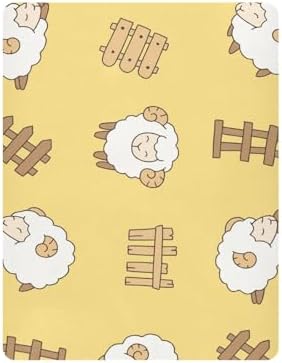 Gbjiemia Crib Sheets for Boys Girls Neutral and Breathable