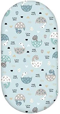 JHION Dinosaur Crib Sheets Fitted 2 Pack