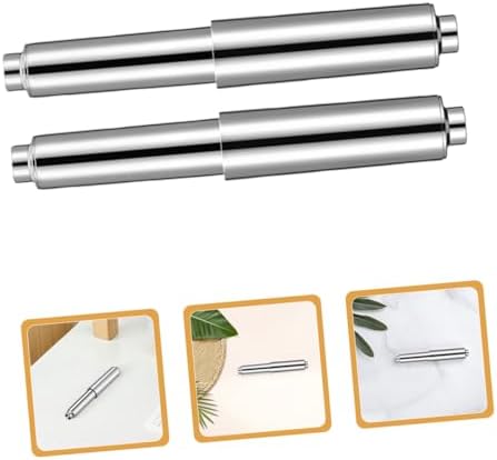 STOBOK 4PCS Toilet Paper Holder Roller Chrome Plated Durable Replacement