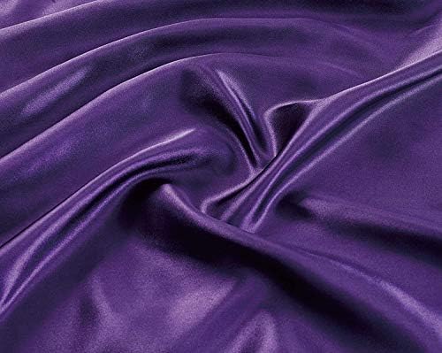 EliteHomeProducts Super Soft Satin Crib Sheet 28x52 Purple