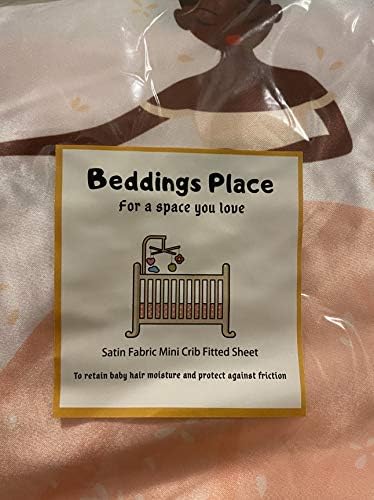Satin Fitted Mini Crib Sheet for Ballerina Girls