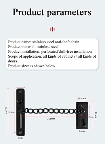 SHAUNI Brushed Silver Gate Latch Lock