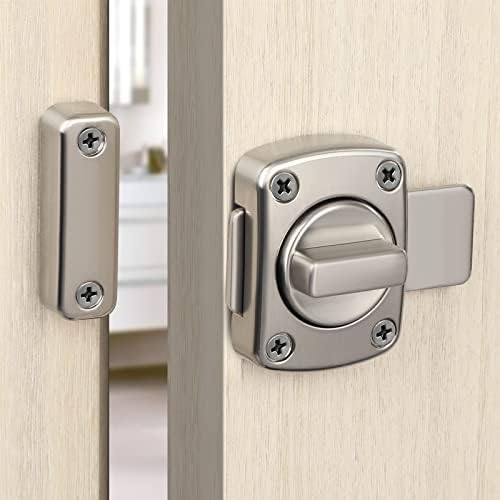 SHAUNI Thickened Door Bolt for Bathroom Latch