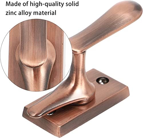 VOIV Zinc Alloy Gate Latch Lock 90 Door Holder Flip Latch