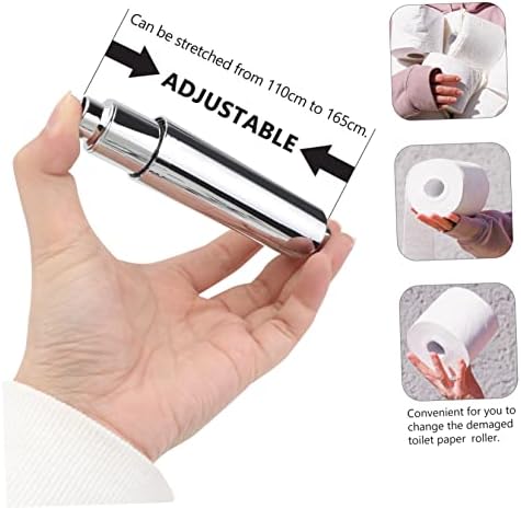 Anneome Toilet Paper Winder Holder 2 Pack Stretchable Rods