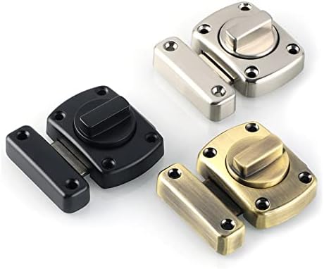 SHAUNI Thickened Door Bolt for Bathroom Latch