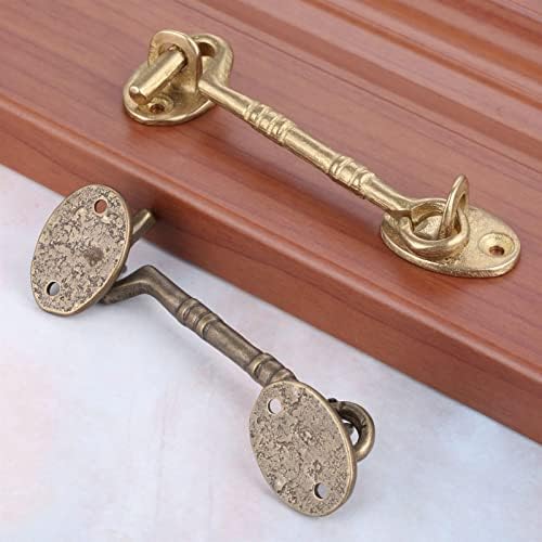 SHAUNI Slide Latch with Antique Bronze Wind Brace 1