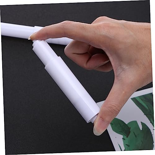 VILLCASE 2 Pack White Plastic Toilet Paper Holders Easy Install Spring Loaded Replacement