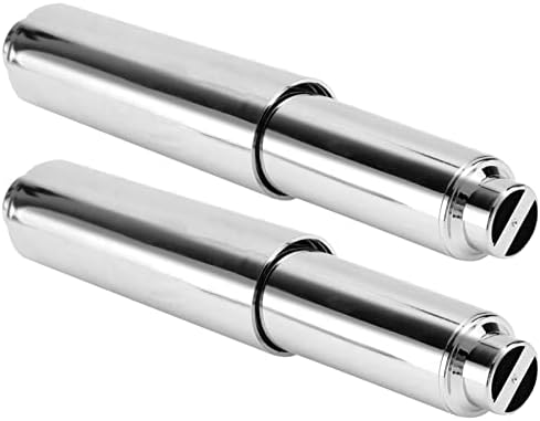 Cabilock Toilet Paper Roll Holder Spring Coil Rod 2pcs