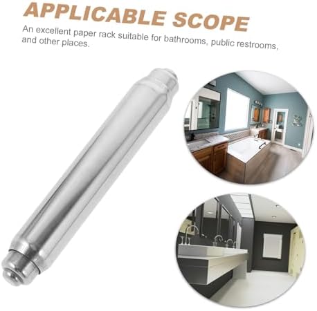 CORHAD Stainless Steel Toilet Paper Holder Rod Replacement 1