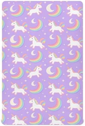 MNSRUU Crib Sheets 39x27x5in Soft Breathable